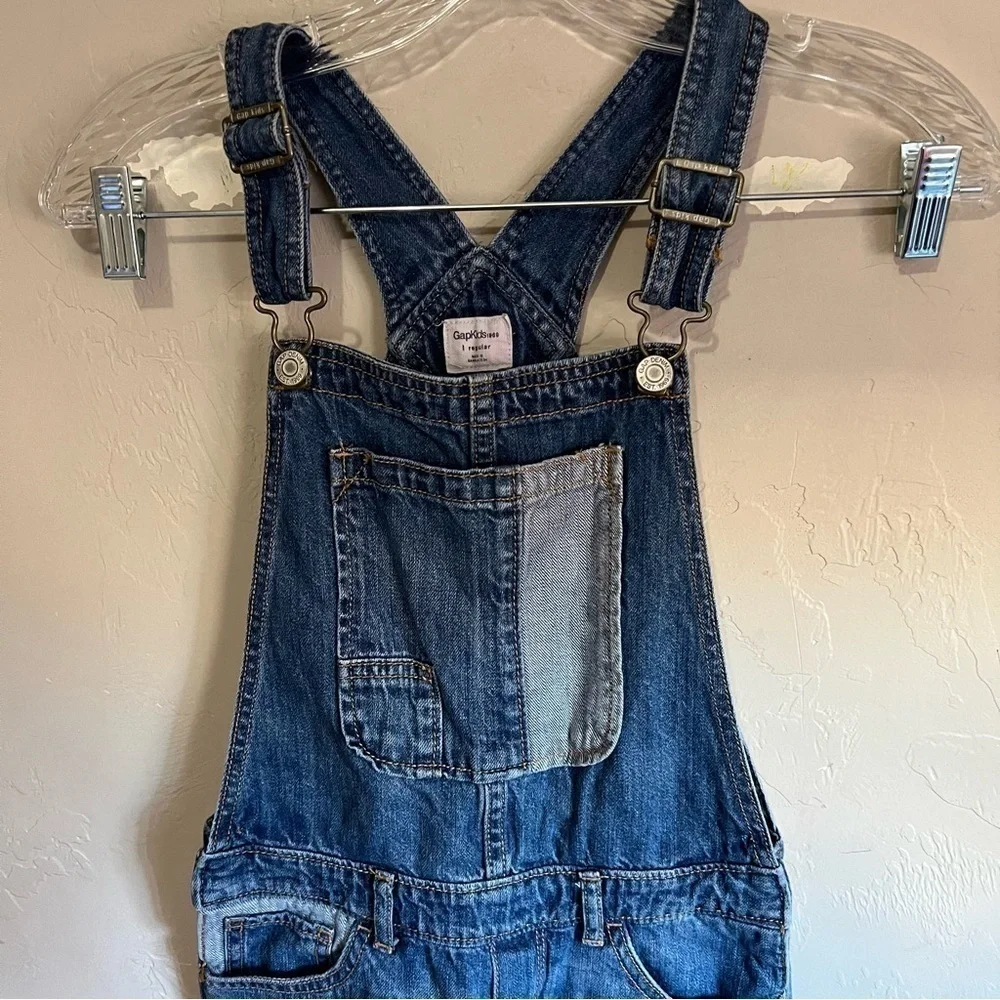 Gap Girls Girlfriend Mixed Denim‎ Overalls